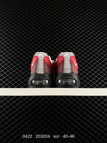 Nike Air Max 95 TT Burgundy Red Black White EU 40-46 Lifestyle - Men's (BS-71938)