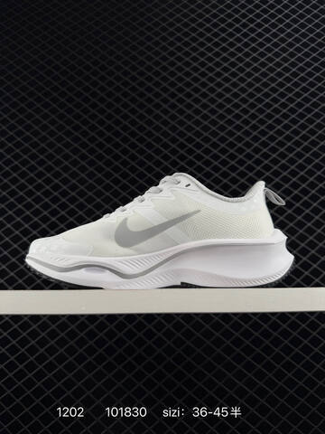 Nike Pegasus ZoomX Plus CK4318-018 White Grey And Black White EU 36-45 5 Running - Unisex (BS-73886)