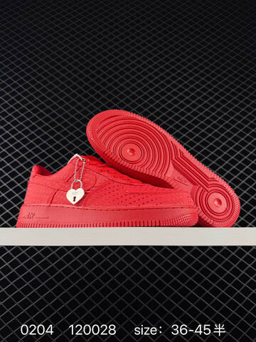 Nike Air Force 1 07 Red Pink EU 36-45 Lifestyle - Unisex (BS-72826)