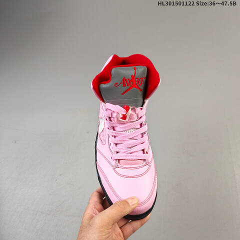 Jordan Air Jordan 5 x Awake NY Pink Red Grey Black EU 36-47 5 Basketball - Unisex (BS-63285)