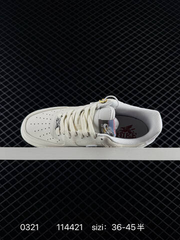 Nike Air Force 1 07 LV8 IQ1143-100 White Sail With Red And Multicolor Embroidered Details EU 36-45 5 Lifestyle - Unisex (BS-72536)