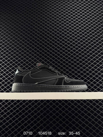 Jordan Air Jordan 1 Low OG SP Fragment Design x Travis Scott White Black Beige Blue EU 35-45 Sneaker - Unisex (BS-81080)