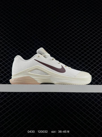 Nike Zoom Vapor 12 HC IB2534-100 Sail Cream With Burgundy Swoosh And Beige Outsole EU 36-45 5 Tennis - Unisex (BS-71765)