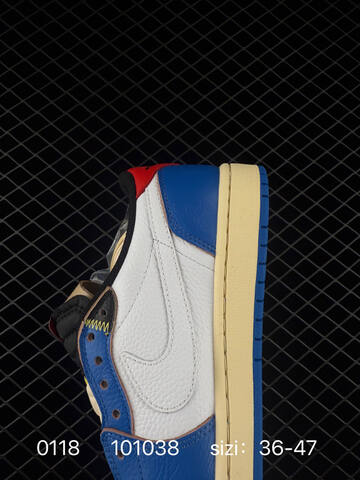 Jordan Air Jordan 1 Low OG SP Military Blue White Blue Red Cream Black EU 36-47 Sneaker - Unisex BS-79809