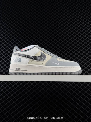 Nike Air Force 1 07 Low White Grey Black Beige EU 36-45 Skate - Unisex BS-69954