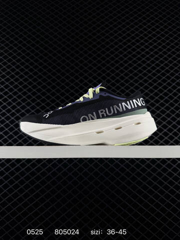 On Cloudboom Strike White Black Orange EU 36-45 Running Shoe Running Sneakers - Unisex (BS-85250)