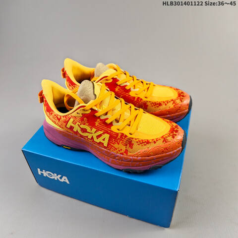 HOKA ONE ONE Speedgoat 6 Black Grey Brown EU 36-45 Trail Shoe Trail Running Sneakers - Unisex (BS-69455)