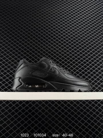 Nike Air Max 90 Triple Black EU 40-46 Lifestyle - Men's (BS-74629)