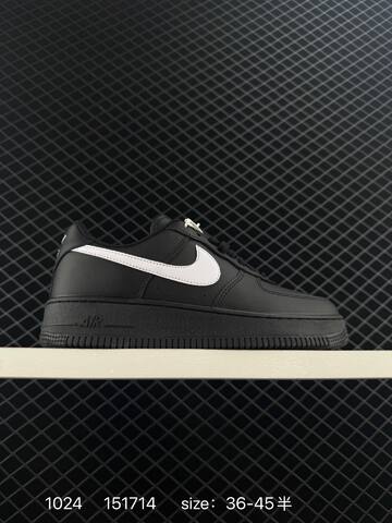 Nike Air Force 1 07 Black White EU 36-45 5 Lifestyle - Unisex (BS-74604)
