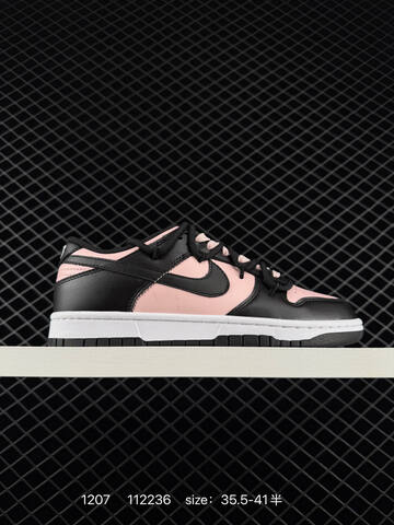 Nike SB Dunk Low Pink Black White EU 35 5-41 5 Skate - Unisex (BS-73813)