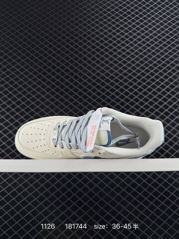 Nike Air Force 1 07 Low White Black 36-45 Casual - Unisex (BS-73983)