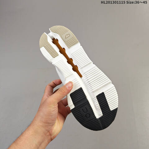 On Cloudnova White Tan Black EU 36-45 Running Shoe Running Sneakers - Unisex (BS-69815)