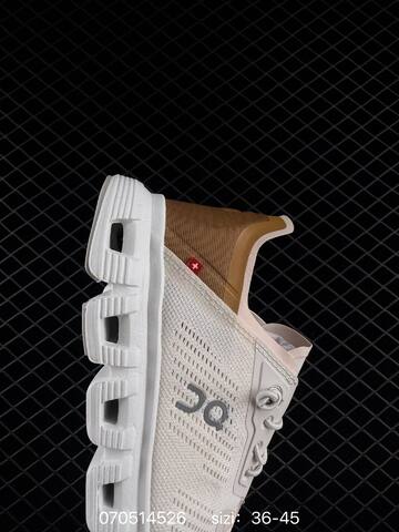 On Running Cloudpulse 2 White Tan Brown EU 36-45 Running Shoe Running Sneakers - Unisex (BS-85073)