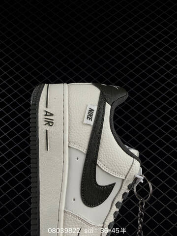 Nike Air Force 1 07 Low Off White Dark Grey EU 36-45 Casual - Unisex (BS-69962)