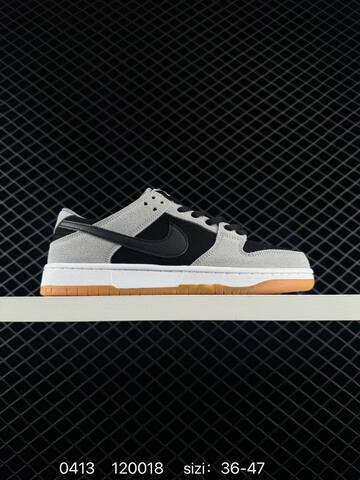 Nike SB Dunk Low Pro HF3063-001 Black Grey White Gum EU 36-47 Skate - Unisex (BS-72138)