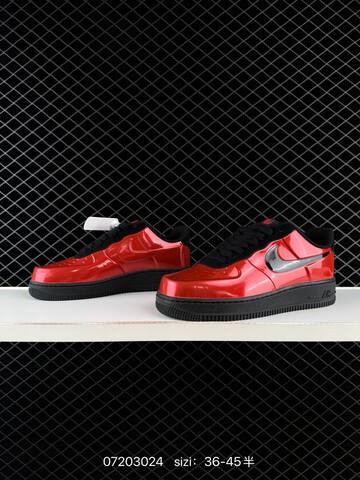 Nike Air Force 1 07 LV8 Red Black White EU 36-45 Lifestyle - Unisex (BS-70163)