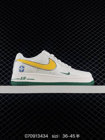 Nike Air Force 1 07 LV DM6969 Off White Yellow Green Red Navy EU 36-45 Casual - Unisex (BS-70326)