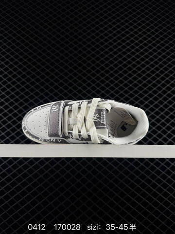 MLB Chunky Liner MID White Dark Grey Off White EU 35-45 Skate Shoe Skate Sneakers - Unisex