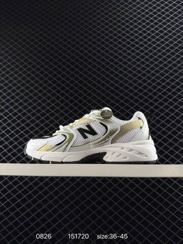 New Balance 530 White Gold Black EU 36-45 Sneaker Unisex BS-82915