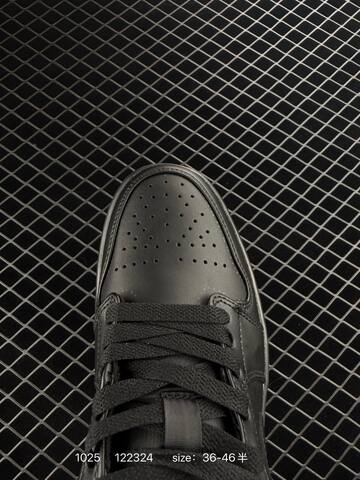 Nike Court Vision Low Triple Black EU 36-46 5 Casual - Unisex BS-74586