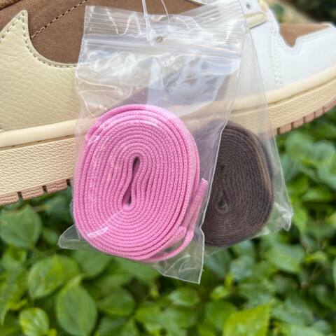 Jordan Air Jordan 1 Low OG SP DM7866 106 White Light Khaki Brown Pink USA 7 EURO 40 UK 6 25 Cm Sneaker - Men s BS-87240
