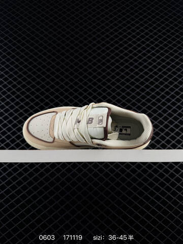 MLB Chunky Liner Beige Cream Brown EU 36-45 Skate Shoe Skate Sneakers - Unisex