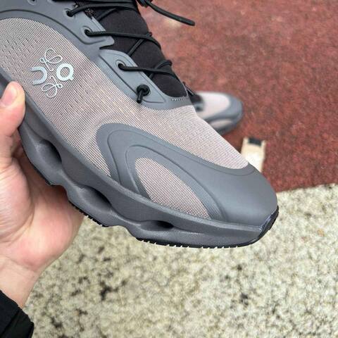LOEWE x On Cloudsolo 3MF30664602 Grey Black US 8 5 EU 42 UK 8 JP 26 5 Running Shoe Running Sneakers - Men's (BS-86761)