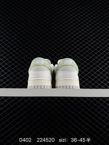 Nike Dunk Low White Light Grey Light Green Sail EU 36-45 Skate - Unisex BS-72339