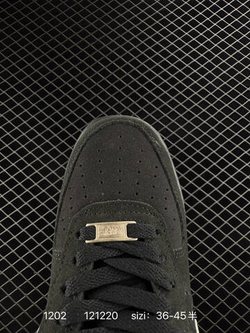 Nike Air Force 1 Low Grey Black EU 36-45 5 Lifestyle - Unisex (BS-73883)