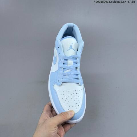 Jordan Air Jordan 1 Low Aluminum White 35 5-47 5 Casual - Unisex (BS-66999)