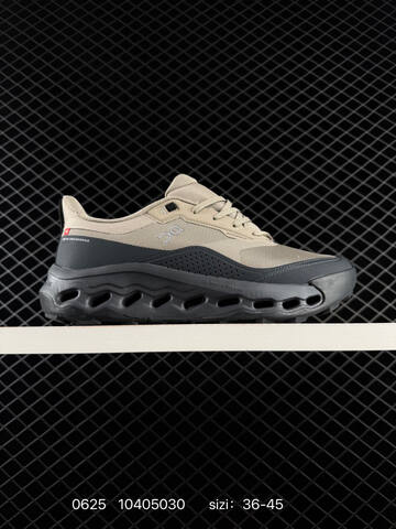On Cloudtilt Light Grey Dark Grey Black EU 36-45 Trail Shoe Trail Running Sneakers - Unisex (BS-85121)