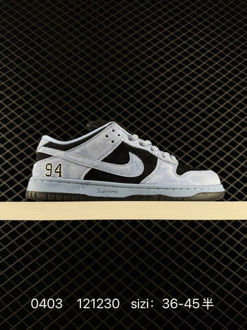 Nike SB Dunk Low Pro Supreme 94 White Grey Black Purple Blue Red EU 36-45 Skate - Unisex (BS-72297)