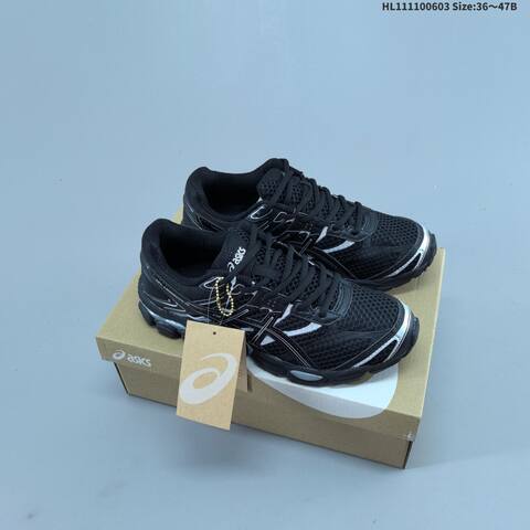 ASICS Gel Cumulus 16 Black Silver EU 36-47 Running Shoe Running Sneakers - Unisex (BS-68768)