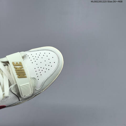 Jordan Air Jordan Legacy 312 White Burgundy Cream Gold 36 46B Lifestyle - Women's (BS-67276)