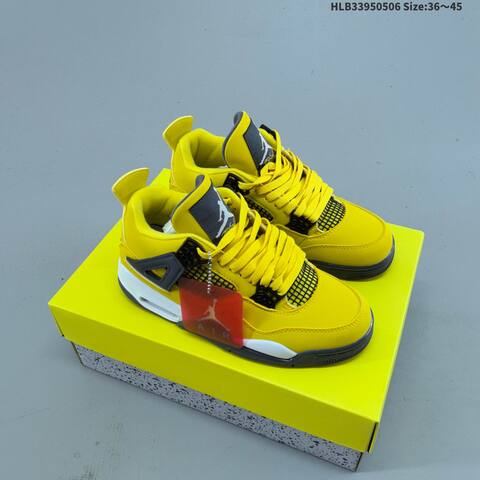 Jordan Air Jordan 4 Retro Tour Yellow EU 36-45 Basketball - Unisex (BS-66026)