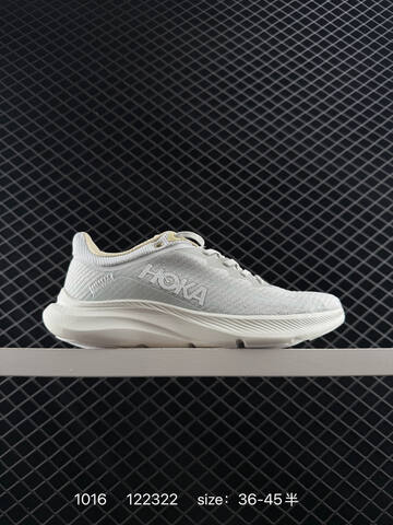 HOKA ONE ONE Solimar Light Grey Black White Red EU 36-45 Running Shoe Running Sneakers - Unisex (BS-86423)