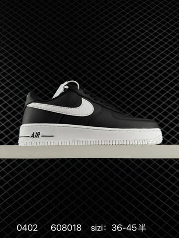Nike Air Force 1 07 LV8 CJ0952-100 Black White EU 36-45 Lifestyle - Unisex (BS-72330)