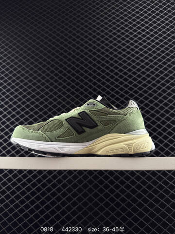 New Balance 990 V6 Olive Green Cream White Black EU 36-45 Sneaker - Unisex (BS-82946)