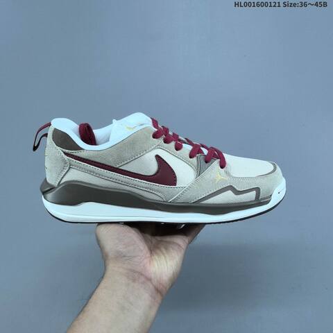 Jordan CMFT Era White Beige Burgundy Gray EU 36-45 Casual - Unisex (BS-66893)