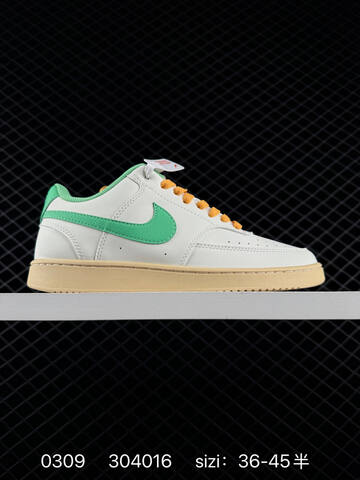 Nike Court Vision Low White Black White Olive Green White Burgundy White Leopard Print EU 36-45 Casual - Unisex (BS-72721)