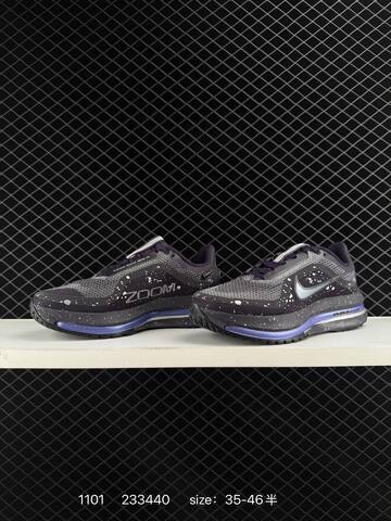 Nike Vomero Premium Black Grey Purple With White Speckle EU 35-46 5 Running - Unisex (BS-74436)