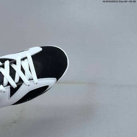 Jordan Air Jordan 6 Retro Black White With Speckled Oreo Accents 40 48 5 Basketball - Men's (BS-65968)
