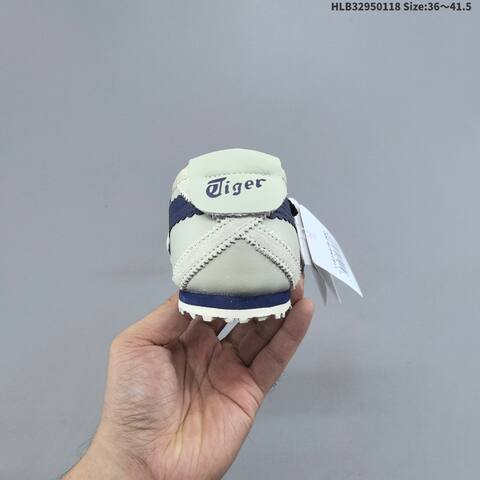 Onitsuka Tiger MEXICO 66 TGRS 1182 A678 200 Cream Off White Navy Blue EU 36 To 41 5 Sneaker Casual Sneakers - Unisex BS-69057