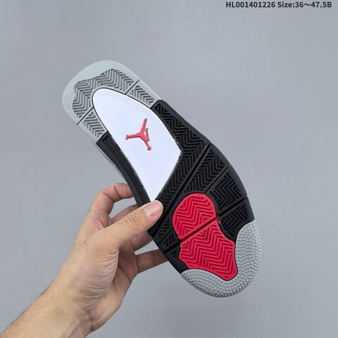Jordan Air Jordan 4 RM White Cement 36 47 5 Lifestyle - Unisex (BS-67265)