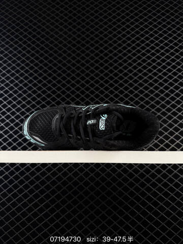 ASICS Gel Kayano 20 Black Light Blue EU 39-47 5 Running Shoe Running Sneakers - Unisex (BS-81725)