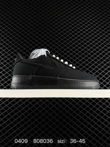 Nike Air Force 1 07 LV8 Multiple Colorways Rose Pink Satin With White Midsole And Gum Outsole Royal Blue Satin With White Midsole And Gum Outsole Sail Brown Cow Print With Red Laces And Dark Brown Outsole Off-white Canvas Monochrome EU 36-45 Lifestyle - Unisex (BS-72215)