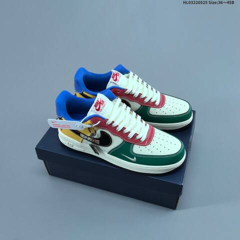 Nike Air Force 1 07 Low Multicolor EU 36-45 Sneaker - Unisex (BS-60141)