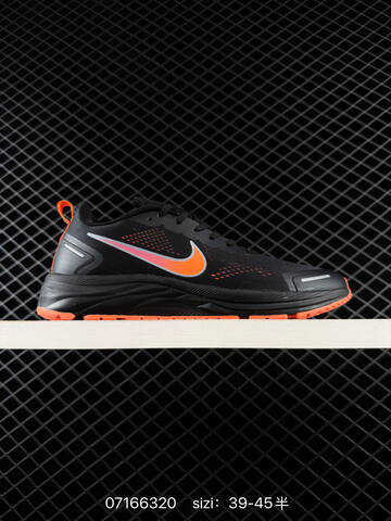 Nike Air Zoom Structure 26 Black Grey Orange EU 39-45 Running - Unisex (BS-70215)