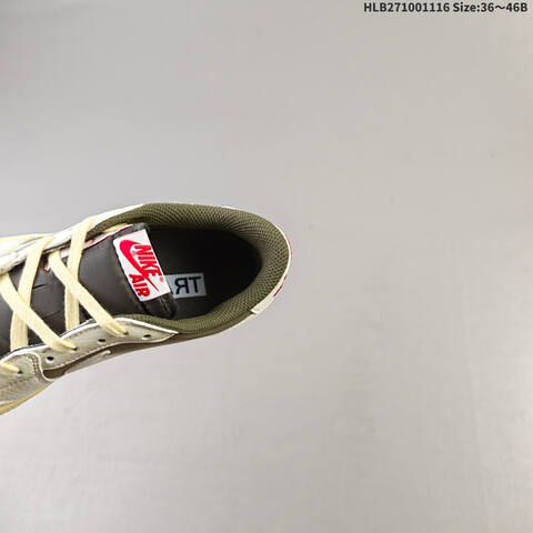 Nike Air Jordan 1 Low OG SP Olive Brown Cream EU 36-46 Casual - Unisex BS-63624