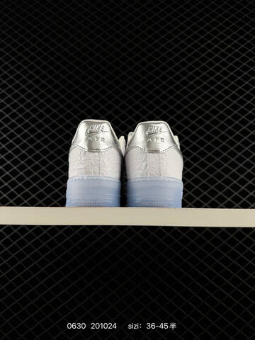 Nike Air Force 1 07 Low White Silver Ice Blue EU 36-45 Sneaker - Unisex BS-70508